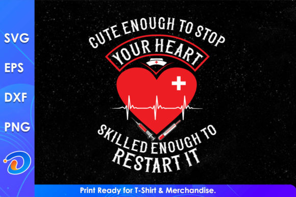 A Cute Yet Skilled Nurse Design for Real Embroidery Projects