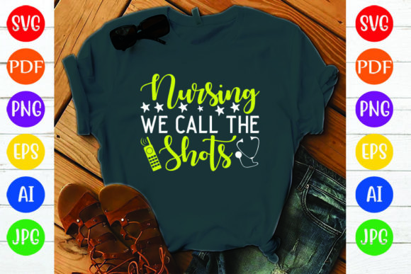 A Design Review: Nursing We Call the Shots for Embroidery