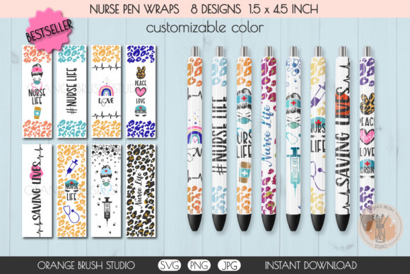 A Designer's Hands-On Review of the Nurse Pen Wrap SVG Bundle