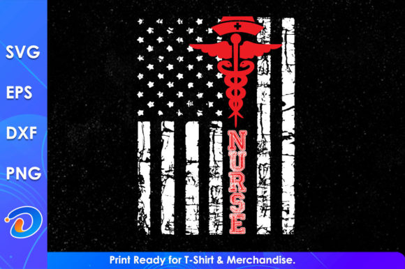 A Designer's Take on a Patriotic Nurse Embroidery Design