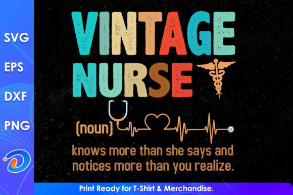 A Vintage Nurse Design for Embroidery & Craft Projects