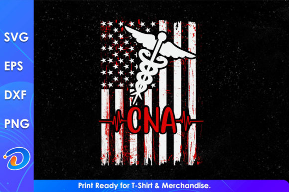 Designing with a USA Flag Nurse SVG for Crafted Apparel