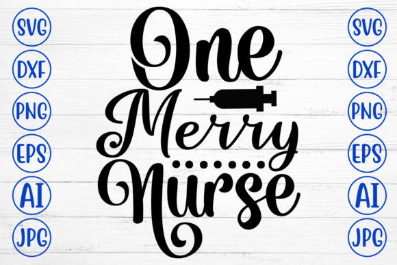 One Merry Nurse: A Timeless Holiday Design for Embroidered Gifts